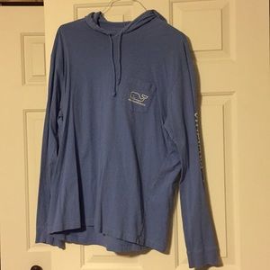 Vineyard Vines hooded whale shirt